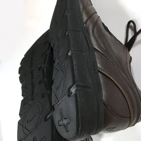 Spira WaveWalker Walking Shoes Mens Size 15 D Brown Leather SWAV111-D